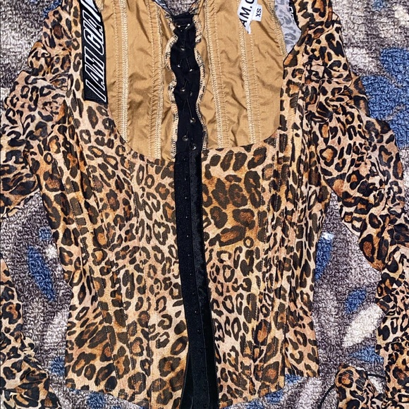 Cheetah bustier - Picture 3 of 4